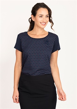 Navy Print